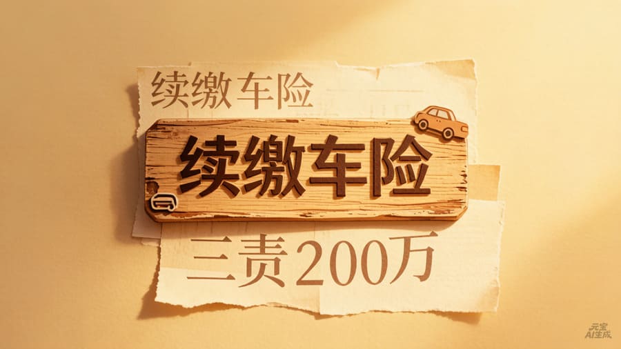 续缴车险