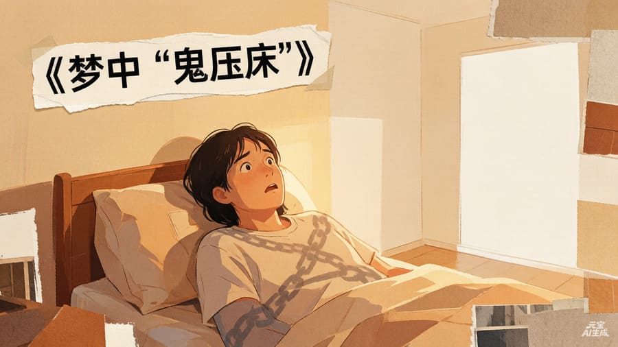 梦中“鬼压床”