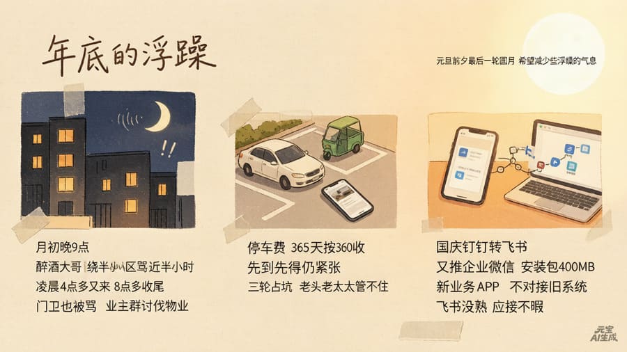 年底的浮躁