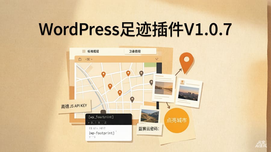 WordPress足迹插件V1.0.7发布暨使用教程（移植于Halo足迹插件）